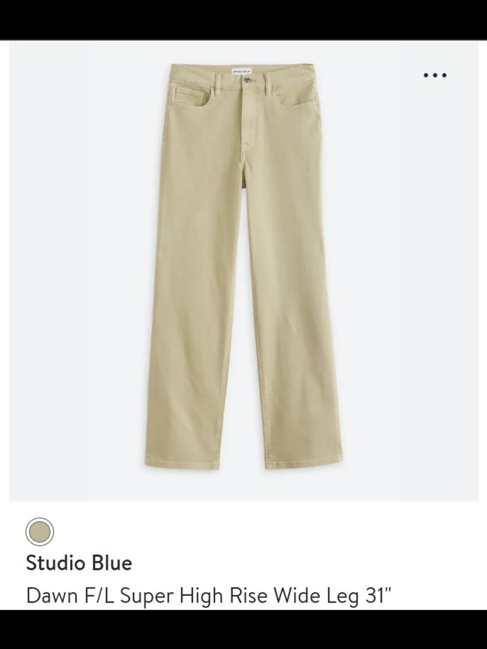 Studio Blue Dawn Super High Rise Wide Leg Jeans in Dawn